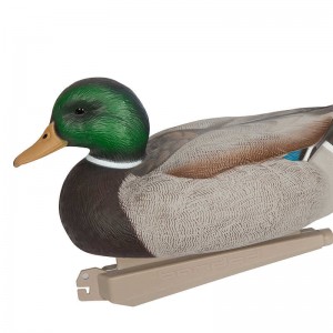 Πλαστική πάπια Duck Mallard Γυναίκα Drake Drake Floating Keel Deadly Κυνήγι Lure